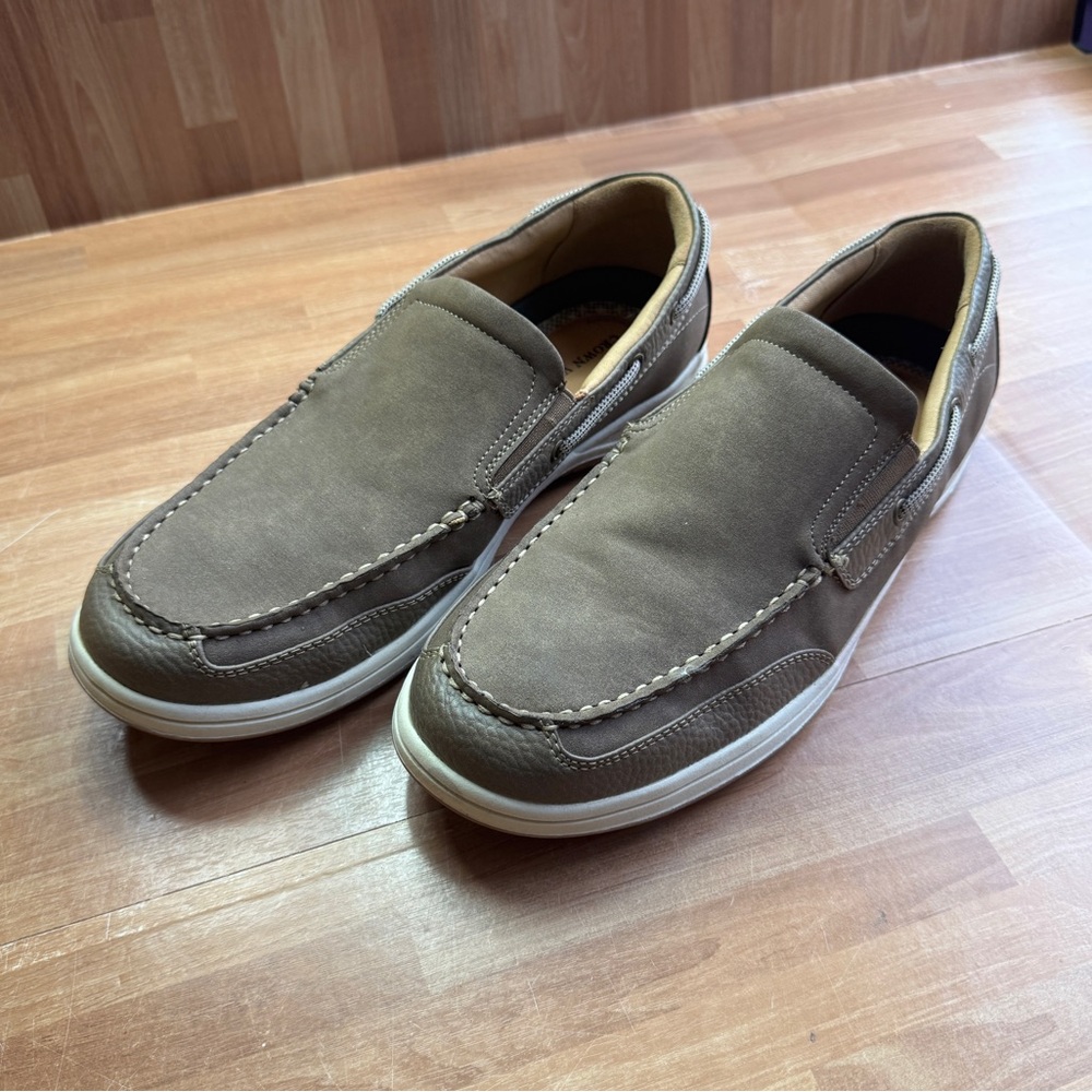Crown vintage Skip on brown leather shoes size 10